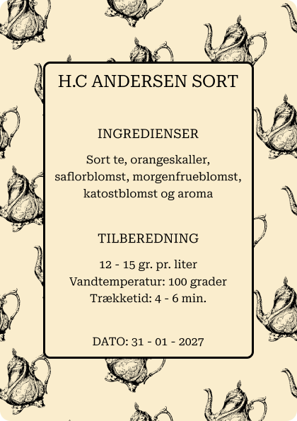 sort te etiket